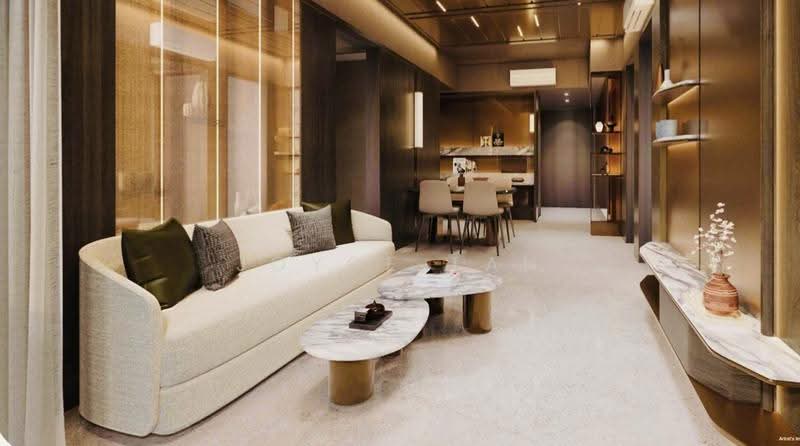 Lentor Gardens Residences, 68 Lentor Gardens, Mandai / Upper Thomson, 4 Bedrooms, 1,184 sqft, Apartment For Sale, by Joyce Tan, 500290264 - Living Room - PropertyGuru.com.sg
