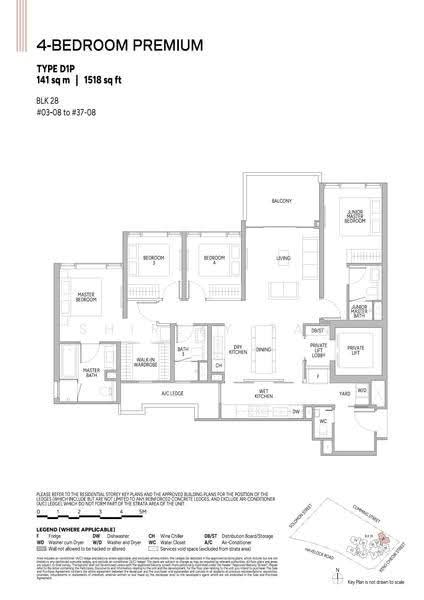 Union Square Residences, 28 Havelock Road,, Boat Quay / Raffles Place / Marina, 4 Bedrooms, 1,518 sqft, Condominium For Sale, by Shirley Tan, 500290283 - PropertyGuru.com.sg