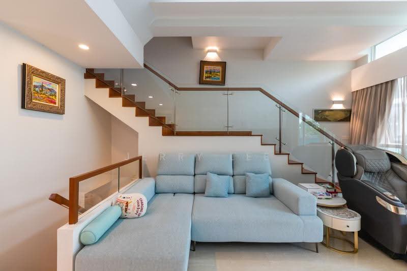 Cabana, 145A Sunrise Terrace, Seletar / Yio Chu Kang, 4 Bedrooms, 3,068 sqft, Cluster House For Sale, by Jerry Lee, 500290322 - Living Room - PropertyGuru.com.sg