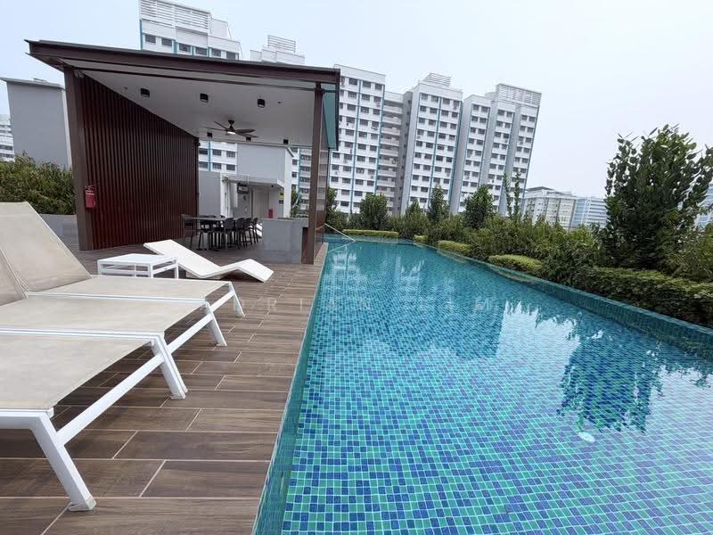 NoMa, 56 Lorong 28 Geylang, Eunos / Geylang / Paya Lebar, 4 Bedrooms, 1,335 sqft, Condominium For Rent, by Adrian Lim, 500290336 - Pool - PropertyGuru.com.sg