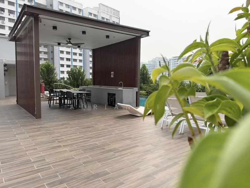 NoMa, 56 Lorong 28 Geylang, Eunos / Geylang / Paya Lebar, 4 Bedrooms, 1,335 sqft, Condominium For Rent, by Adrian Lim, 500290336 - BBQ Pavilion - PropertyGuru.com.sg