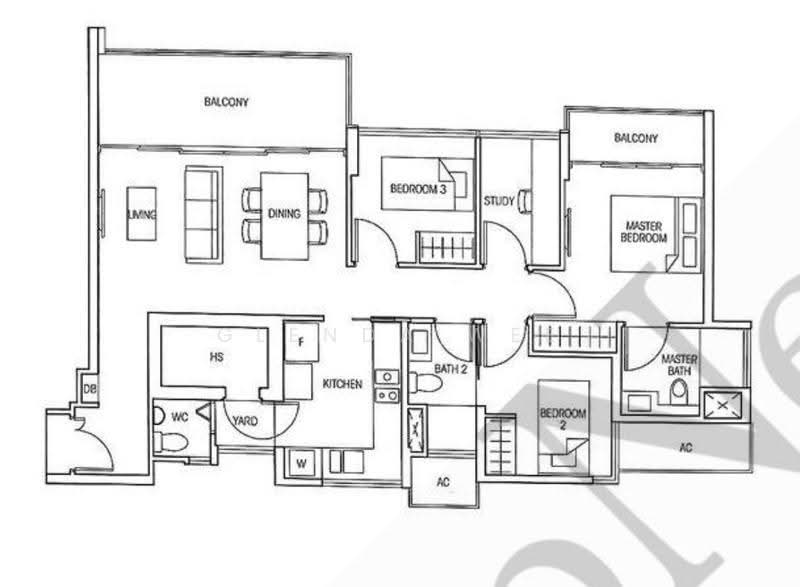 Bartley Residences, 7A Lorong How Sun, Hougang / Punggol / Sengkang, 3 Bedrooms, 1,163 sqft, Condominium For Sale, by Glenda Wee, 500290389 - PropertyGuru.com.sg