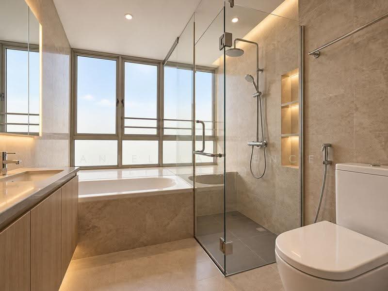 Super Cheap Freehold 4+Study $350K Below Value, 2 MRT, No Wasted Space, Eunos / Geylang / Paya Lebar, 4 Bedrooms, 1,550 sqft, Apartment For Sale, by Daniel Lawrence Lim 林致瑜, 500290394 - Bathroom - PropertyGuru.com.sg