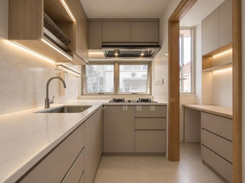 Super Cheap Freehold 4+Study $350K Below Value, 2 MRT, No Wasted Space, Eunos / Geylang / Paya Lebar, 4 Bedrooms, 1,550 sqft, Apartment For Sale, by Daniel Lawrence Lim 林致瑜, 500290394 - Kitchen - PropertyGuru.com.sg