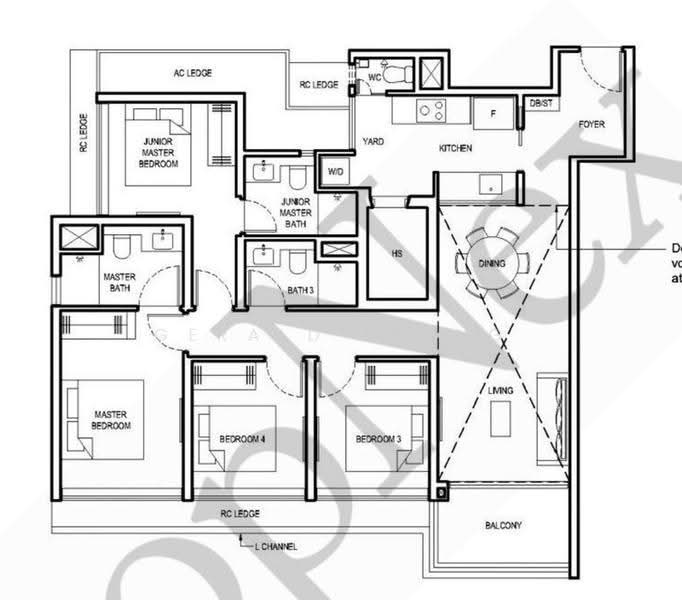 Grand Dunman, 16 Dunman Road, East Coast / Marine Parade, 4 Bedrooms, 1,292 sqft, Condominium For Rent, by Gerald Leong, 500290402 - PropertyGuru.com.sg