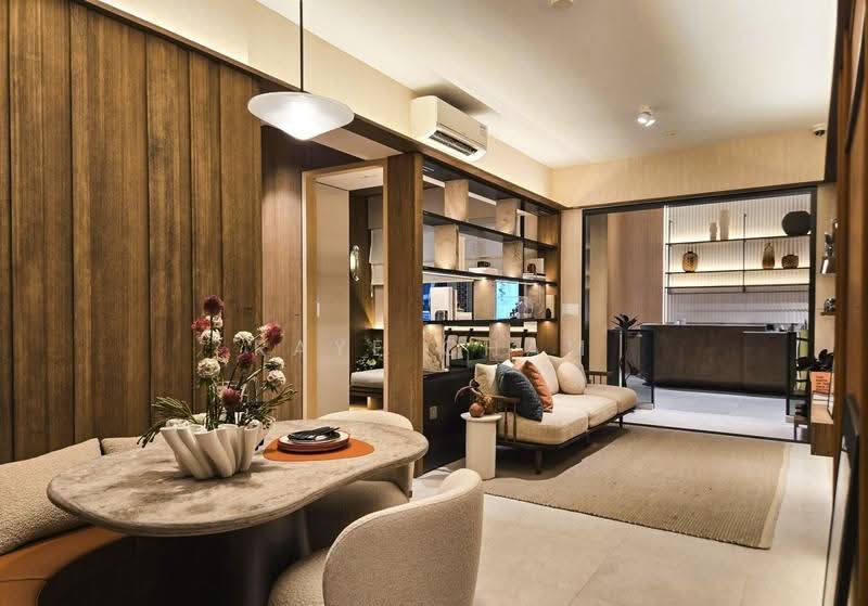 The Serra Residences, 7 Bassein Road, Newton / Novena, 4 Bedrooms, 1,216 sqft, Condominium For Sale, by Raye Cham, 500290416 - Living Room - PropertyGuru.com.sg
