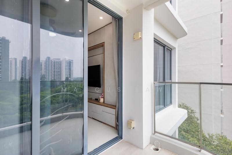 Riversound Residence, 5 Sengkang East Avenue, Hougang / Punggol / Sengkang, 1 Bedroom, 474 sqft, Condominium For Sale, by Marcus Law, 500290420 - Balcony - PropertyGuru.com.sg