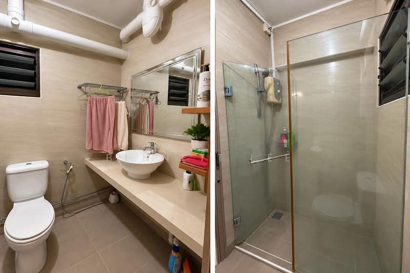 289D Bukit Batok Street 25, 289D Bukit Batok Street 25, Dairy Farm / Bukit Panjang / Choa Chu Kang, 3 Bedrooms, 1,098 sqft, HDB Flat For Rent, by Bennett Lee, 500290421 - Bathroom - PropertyGuru.com.sg