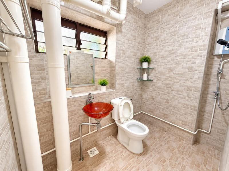605 Senja Road, 605 Senja Road, Dairy Farm / Bukit Panjang / Choa Chu Kang, 3 Bedrooms, 1,292 sqft, HDB Flat For Sale, by Andy Law, 500290438 - Bathroom - PropertyGuru.com.sg