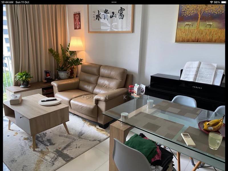 d'Leedon (Former Farrer Court), 13 Leedon Heights, Tanglin / Holland / Bukit Timah, 1 Bedroom, 635 sqft, Condominium For Rent, by John Koh, 500290447 - Living Room - PropertyGuru.com.sg