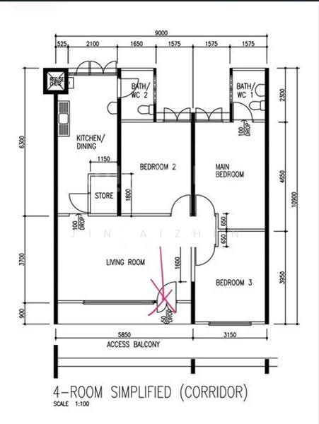 606 Hougang Avenue 4, 606 Hougang Avenue 4, Hougang / Punggol / Sengkang, 3 Bedrooms, 904 sqft, HDB Flat For Sale, by Jin Aizhen, 500290449 - PropertyGuru.com.sg