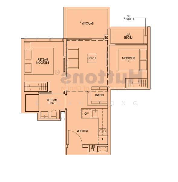Riverfront Residences, 43 Hougang Avenue 7, Hougang / Punggol / Sengkang, 2 Bedrooms, 614 sqft, Condominium For Rent, by Susan Yong, 500290450 - PropertyGuru.com.sg