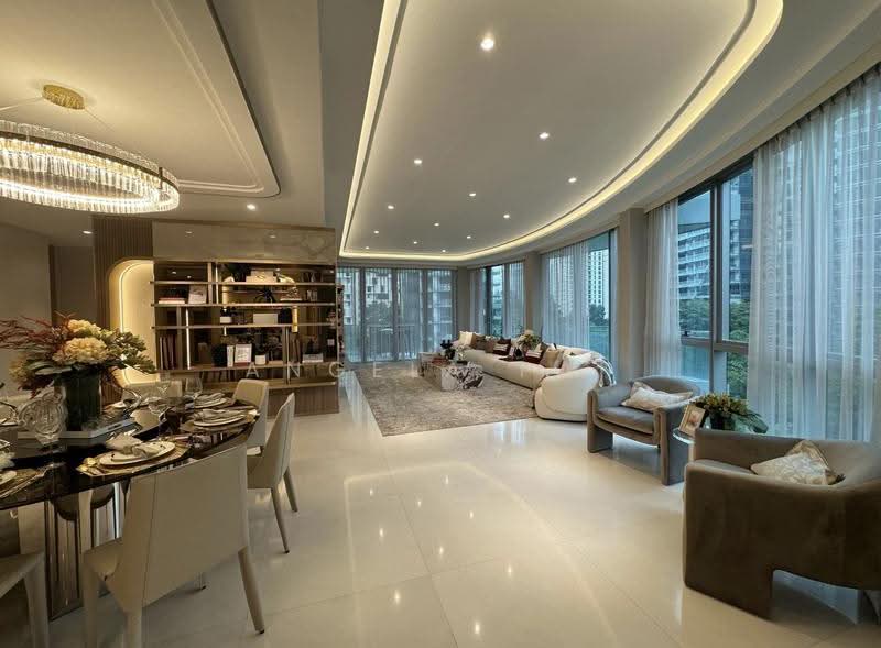Cliveden at Grange, 100 Grange Road, Tanglin / Holland / Bukit Timah, 4 Bedrooms, 2,842 sqft, Condominium For Sale, by Angela Pai, 500290457 - Living Room - PropertyGuru.com.sg