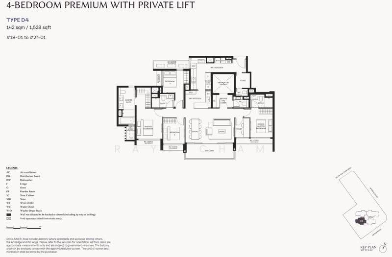 The Serra Residences, 7 Bassein Road, Newton / Novena, 4 Bedrooms, 1,528 sqft, Condominium For Sale, by Raye Cham, 500290468 - PropertyGuru.com.sg