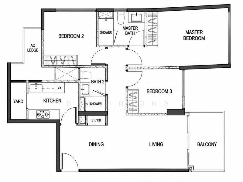 The Rainforest, 341 Choa Chu Kang Avenue 3, Dairy Farm / Bukit Panjang / Choa Chu Kang, 3 Bedrooms, 947 sqft, Executive Condominium For Sale, by Delvin Ong, 500290502 - PropertyGuru.com.sg