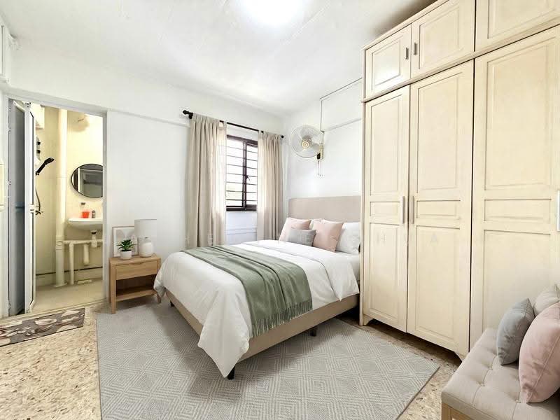 119 Hougang Avenue 1, 119 Hougang Avenue 1, Hougang / Punggol / Sengkang, 2 Bedrooms, 721 sqft, HDB Flat For Sale, by Catherine Chua, 500290542 - Master Bedroom with attach bath - PropertyGuru.com.sg