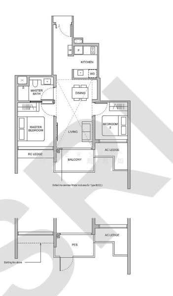 Hillock Green, 22-28 Lentor Central, Mandai / Upper Thomson, 2 Bedrooms, 657 sqft, Condominium For Rent, by Persis Tai 戴君如, 500290642 - PropertyGuru.com.sg