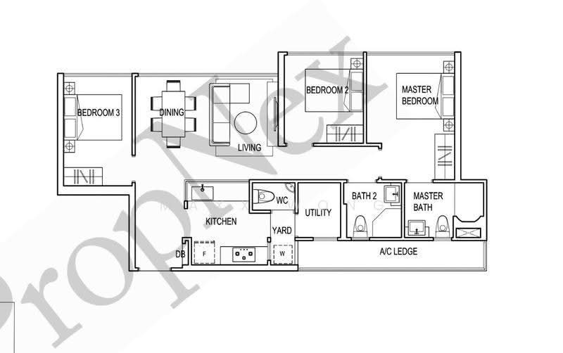 Symphony Suites, 11 Yishun Close, Sembawang / Yishun, 3 Bedrooms, 915 sqft, Condominium For Sale, by Maxx Wong, 500290711 - PropertyGuru.com.sg