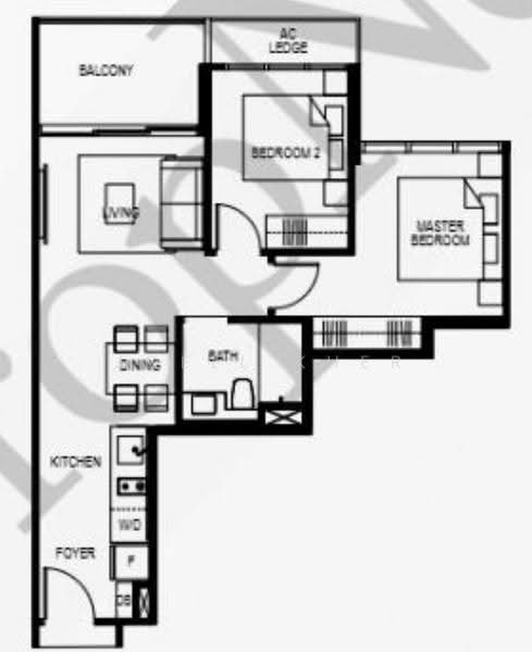 The Gazania, 5 How Sun Drive, Hougang / Punggol / Sengkang, 2 Bedrooms, 635 sqft, Condominium For Sale, by Joell Kher, 500290758 - PropertyGuru.com.sg