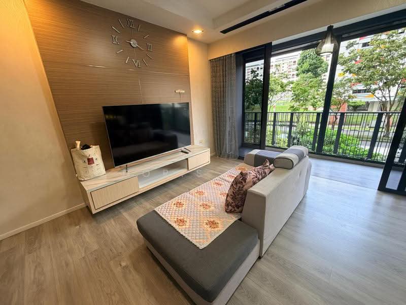 The Rainforest, 331 Choa Chu Kang Avenue 3, Dairy Farm / Bukit Panjang / Choa Chu Kang, 3 Bedrooms, 1,130 sqft, Executive Condominium For Rent, by Doris Tey, 500290786 - Living Room - PropertyGuru.com.sg
