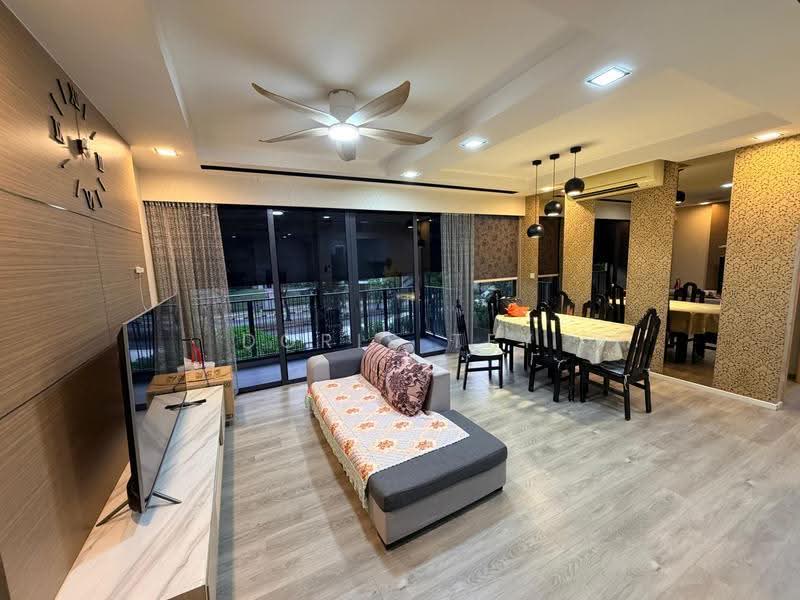 The Rainforest, 331 Choa Chu Kang Avenue 3, Dairy Farm / Bukit Panjang / Choa Chu Kang, 3 Bedrooms, 1,130 sqft, Executive Condominium For Rent, by Doris Tey, 500290786 - Living Room - PropertyGuru.com.sg