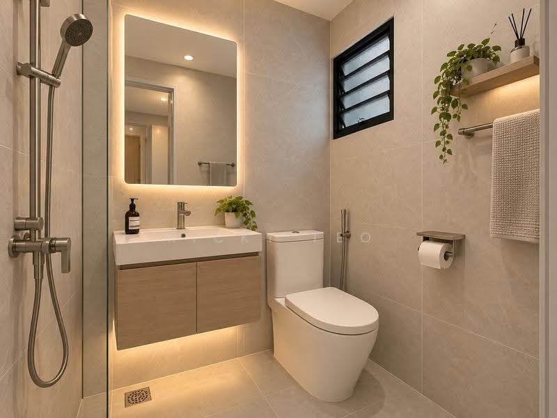 443 Ang Mo Kio Avenue 10, 443 Ang Mo Kio Avenue 10, Ang Mo Kio / Bishan / Thomson, 3 Bedrooms, 882 sqft, HDB Flat For Sale, by Ricky Teo, 500290829 - Bathroom Virtual Staging - PropertyGuru.com.sg