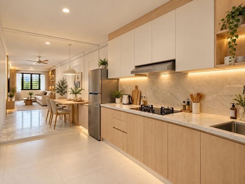 443 Ang Mo Kio Avenue 10, 443 Ang Mo Kio Avenue 10, Ang Mo Kio / Bishan / Thomson, 3 Bedrooms, 882 sqft, HDB Flat For Sale, by Ricky Teo, 500290829 - Kitchen Virtual Staging - PropertyGuru.com.sg
