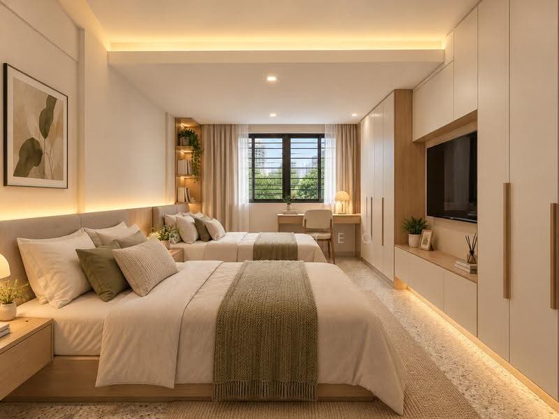 443 Ang Mo Kio Avenue 10, 443 Ang Mo Kio Avenue 10, Ang Mo Kio / Bishan / Thomson, 3 Bedrooms, 882 sqft, HDB Flat For Sale, by Ricky Teo, 500290829 - Bedroom Virtual Staging - PropertyGuru.com.sg