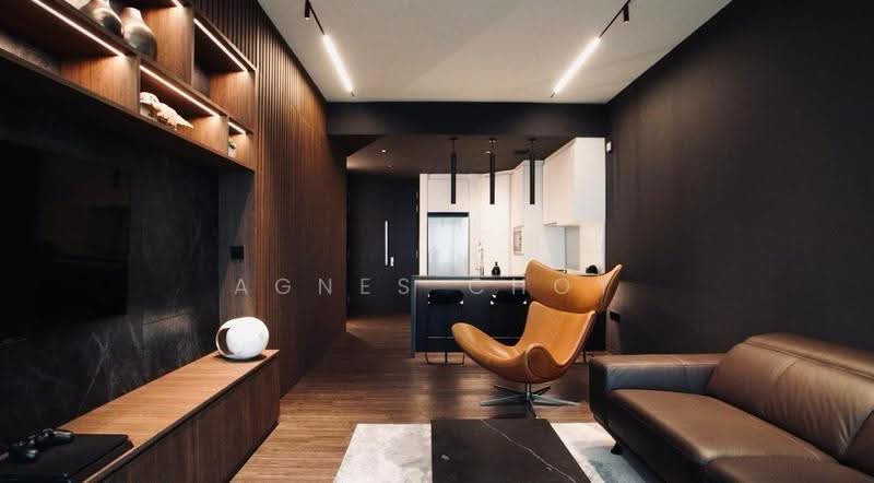 76 Shenton, 76 Shenton Way, Chinatown / Tanjong Pagar, 1 Bedroom, 624 sqft, Apartment For Rent, by Agnes Choy, 500290862 - Living Room - PropertyGuru.com.sg