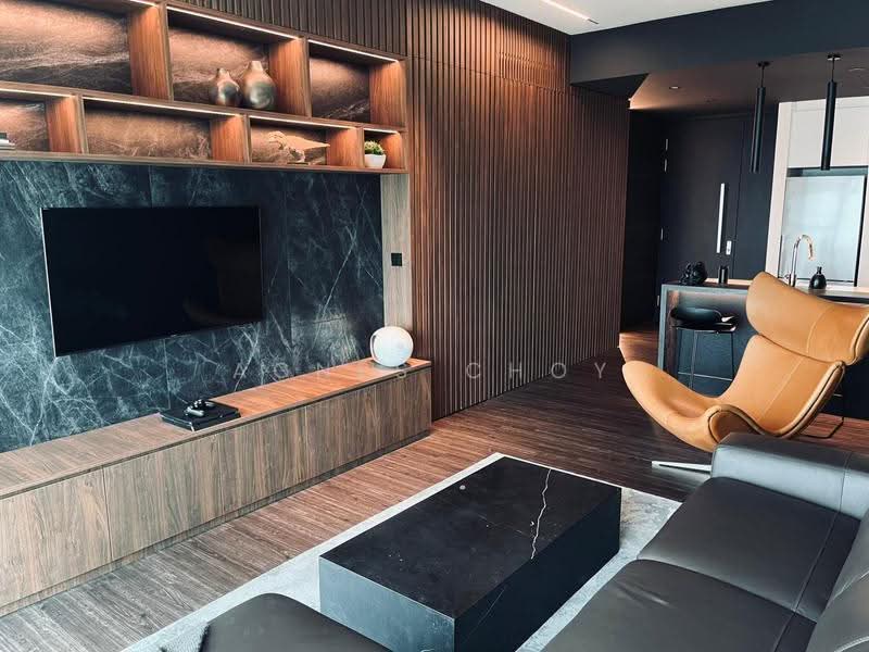 76 Shenton, 76 Shenton Way, Chinatown / Tanjong Pagar, 1 Bedroom, 624 sqft, Apartment For Rent, by Agnes Choy, 500290862 - Living Room - PropertyGuru.com.sg