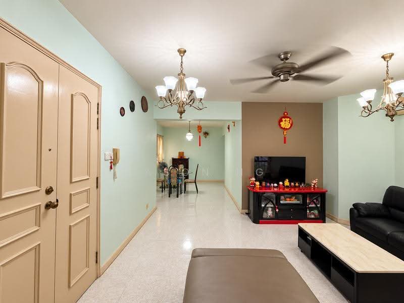Bullion Park, 168 Lentor Loop, Mandai / Upper Thomson, 3 Bedrooms, 1,259 sqft, Condominium For Sale, by Jason Ng, 500290874 - Living Room - PropertyGuru.com.sg