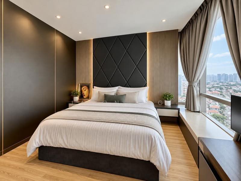 One Amber, 3 Amber Gardens, East Coast / Marine Parade, 3 Bedrooms, 1,227 sqft, Condominium For Sale, by Jason Ang, 500290898 - Master bedroom - PropertyGuru.com.sg