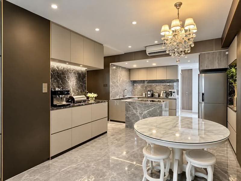 One Amber, 3 Amber Gardens, East Coast / Marine Parade, 3 Bedrooms, 1,227 sqft, Condominium For Sale, by Jason Ang, 500290898 - Dining area - PropertyGuru.com.sg