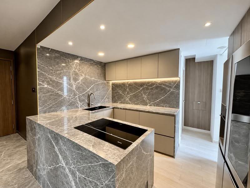 One Amber, 3 Amber Gardens, East Coast / Marine Parade, 3 Bedrooms, 1,227 sqft, Condominium For Sale, by Jason Ang, 500290898 - Kitchen area - PropertyGuru.com.sg