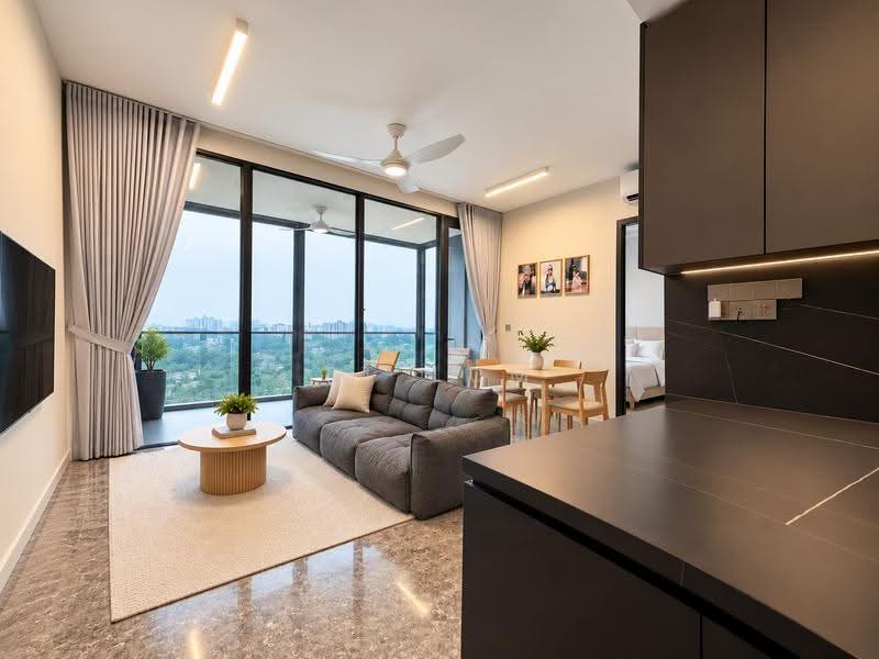 Hyll on Holland, 99 Holland Road, Tanglin / Holland / Bukit Timah, 2 Bedrooms, 710 sqft, Condominium For Sale, by TT Lum, 500290958 - Living Room - PropertyGuru.com.sg