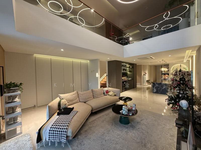 Very New with Lift and Pool, beautifully renovated with high taste!, within 1km to St Nicolas Girls’ school – call 8130 3636 to view now!, Ang Mo Kio / Bishan / Thomson, 6 Bedrooms, 5,700 sqft, Terraced House For Sale, by Kim Yan 金燕, 500290961 - Living Room - PropertyGuru.com.sg