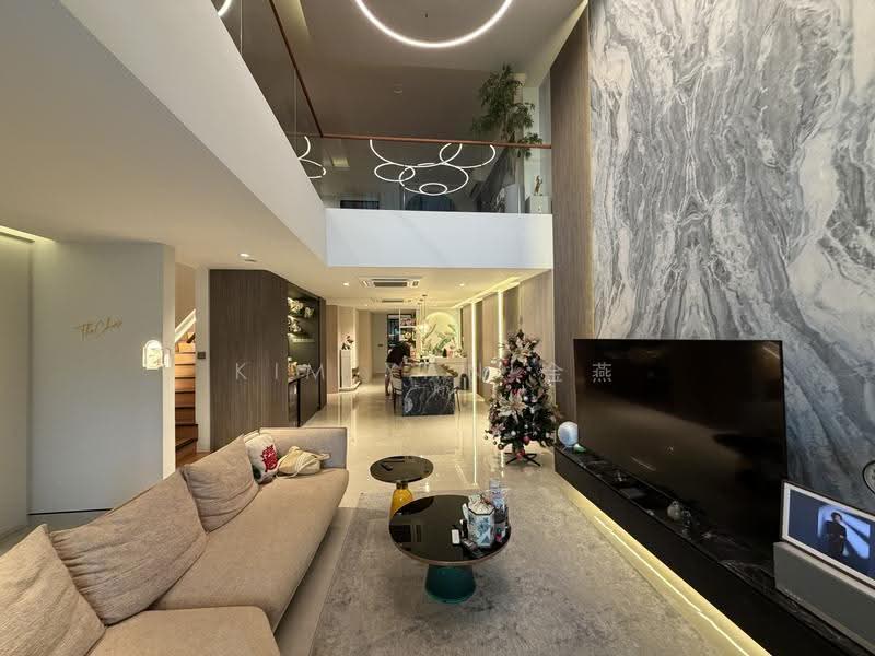 Very New with Lift and Pool, beautifully renovated with high taste!, within 1km to St Nicolas Girls’ school – call 8130 3636 to view now!, Ang Mo Kio / Bishan / Thomson, 6 Bedrooms, 5,700 sqft, Terraced House For Sale, by Kim Yan 金燕, 500290961 - Living Room - PropertyGuru.com.sg