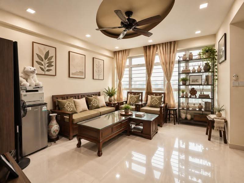 23 Ghim Moh Link, 23 Ghim Moh Link, Tanglin / Holland / Bukit Timah, 3 Bedrooms, 990 sqft, HDB Flat For Sale, by Jay Ng, 500290962 - Living Room - PropertyGuru.com.sg
