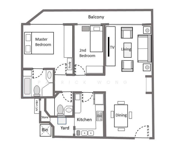 The Bencoolen, 180 Bencoolen Street, Beach Road / Bugis / Rochor, 2 Bedrooms, 979 sqft, Apartment For Sale, by Patrick Wong, 500290965 - PropertyGuru.com.sg