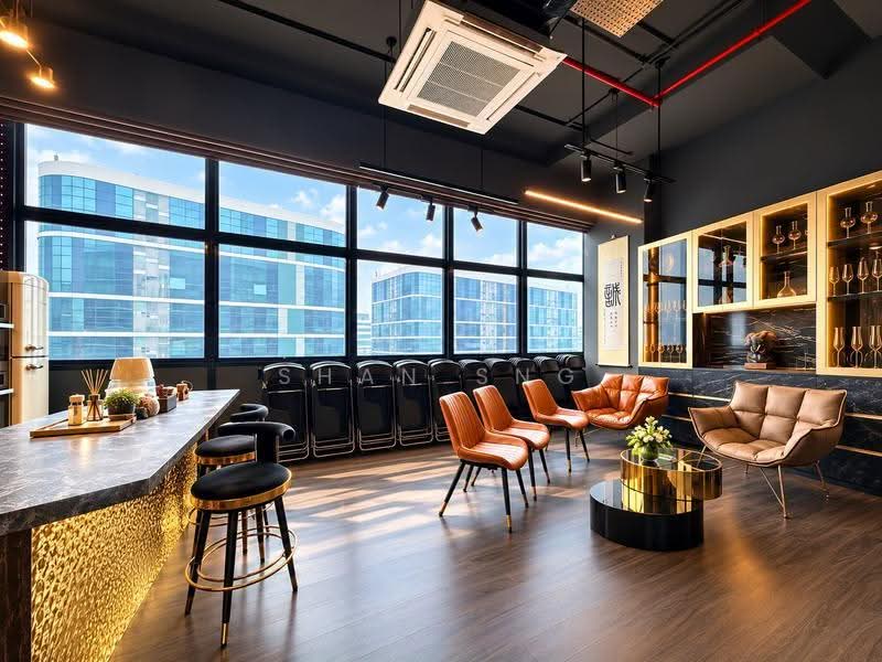 Oxley BizHub, 61 Ubi Road 1, Eunos / Geylang / Paya Lebar, 947 sqft, Light Industrial (B1) For Rent, by Shan Sng, 500290973 - Living Room - CommercialGuru.com.sg