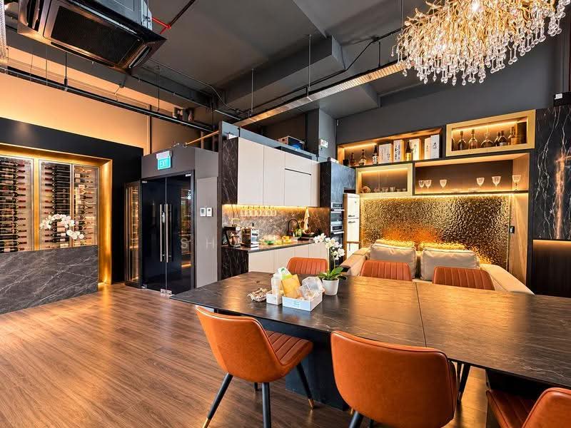 Oxley BizHub, 61 Ubi Road 1, Eunos / Geylang / Paya Lebar, 947 sqft, Light Industrial (B1) For Sale, by Shan Sng, 500290975 - Dining Room - CommercialGuru.com.sg