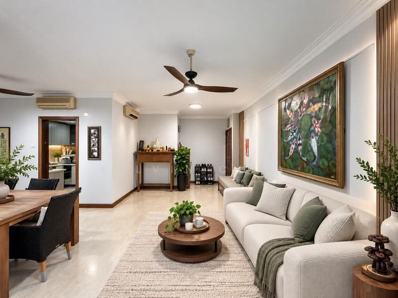 Euphony Gardens, 7 Jalan Mata Ayer, Sembawang / Yishun, 3 Bedrooms, 1,518 sqft, Condominium For Sale, by Kelvin Chua, 500290978 - Living Room - PropertyGuru.com.sg
