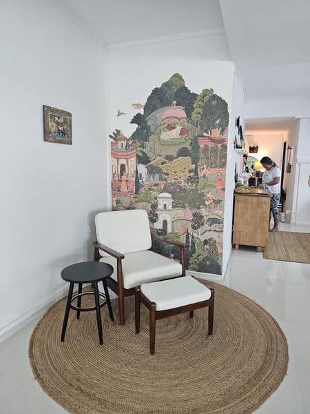 Tiong Bahru - A Charming Walk Up Conservation, 78 Yong Siak Street, Alexandra / Commonwealth, 3 Bedrooms, 930 sqft, Walk-up Apartment For Rent, by Janelle Ho, 500291048 - Living Room - PropertyGuru.com.sg