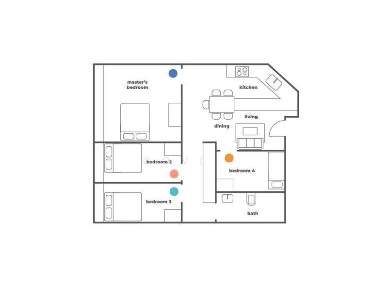 The Plaza, 7500A Beach Road, Beach Road / Bugis / Rochor, Room Rental, 129 sqft, Apartment For Rent, by Cove, 500291051 - PropertyGuru.com.sg
