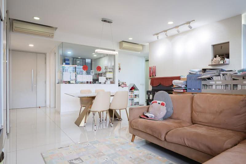 Sky Habitat, 7 Bishan Street 15, Ang Mo Kio / Bishan / Thomson, 3 Bedrooms, 1,292 sqft, Condominium For Sale, by K.S Tan, 500291096 - Living Room - PropertyGuru.com.sg