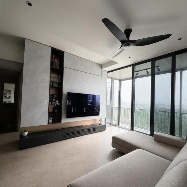 The Venue Residences and Shoppes, 4 Tai Thong Crescent, Macpherson / Potong Pasir, 2 Bedrooms, 850 sqft, Apartment For Rent, by Tan Zheng Heng, 500291271 - Living Room - PropertyGuru.com.sg