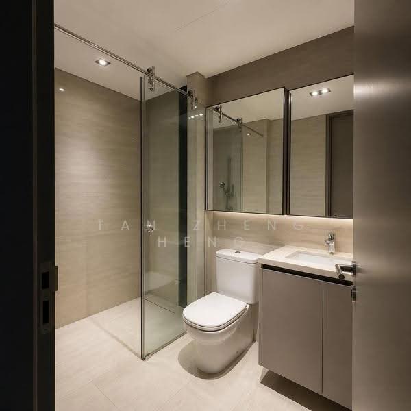 The Venue Residences and Shoppes, 4 Tai Thong Crescent, Macpherson / Potong Pasir, 2 Bedrooms, 850 sqft, Apartment For Rent, by Tan Zheng Heng, 500291271 - Bathroom - PropertyGuru.com.sg