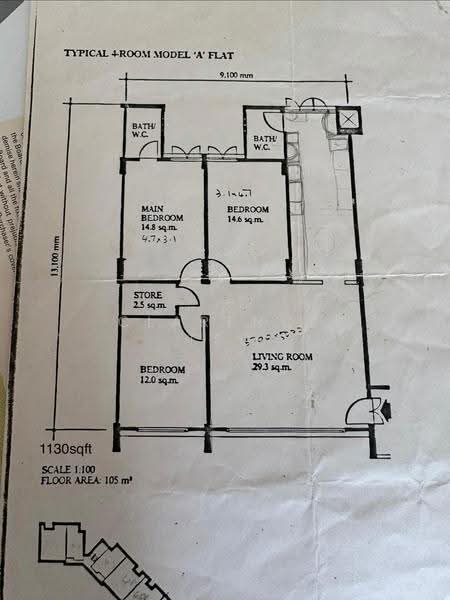 114 Bishan Street 12, 114 Bishan Street 12, Ang Mo Kio / Bishan / Thomson, 3 Bedrooms, 1,130 sqft, HDB Flat For Sale, by Clarence Teo, 500291283 - PropertyGuru.com.sg