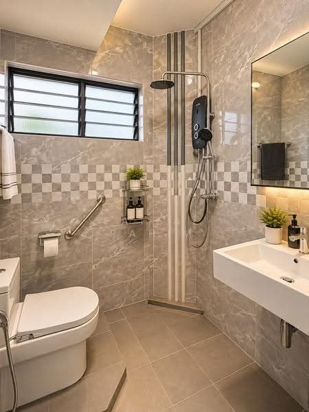 15 Joo Seng Road, 15 Joo Seng Road, Macpherson / Potong Pasir, 3 Bedrooms, 1,108 sqft, HDB Flat For Sale, by Faizal Rahim, 500291298 - Bathroom - PropertyGuru.com.sg