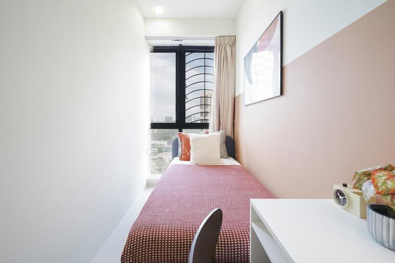 Heritage View, 6 Dover Rise, Buona Vista / West Coast / Clementi New Town, Room Rental, 124 sqft, Condominium For Rent, by Cove, 500291425 - Yellow Room - PropertyGuru.com.sg